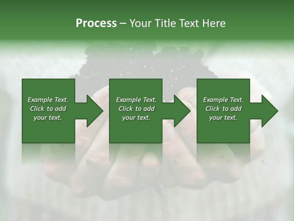 Humus Green Compost Soil PowerPoint Template