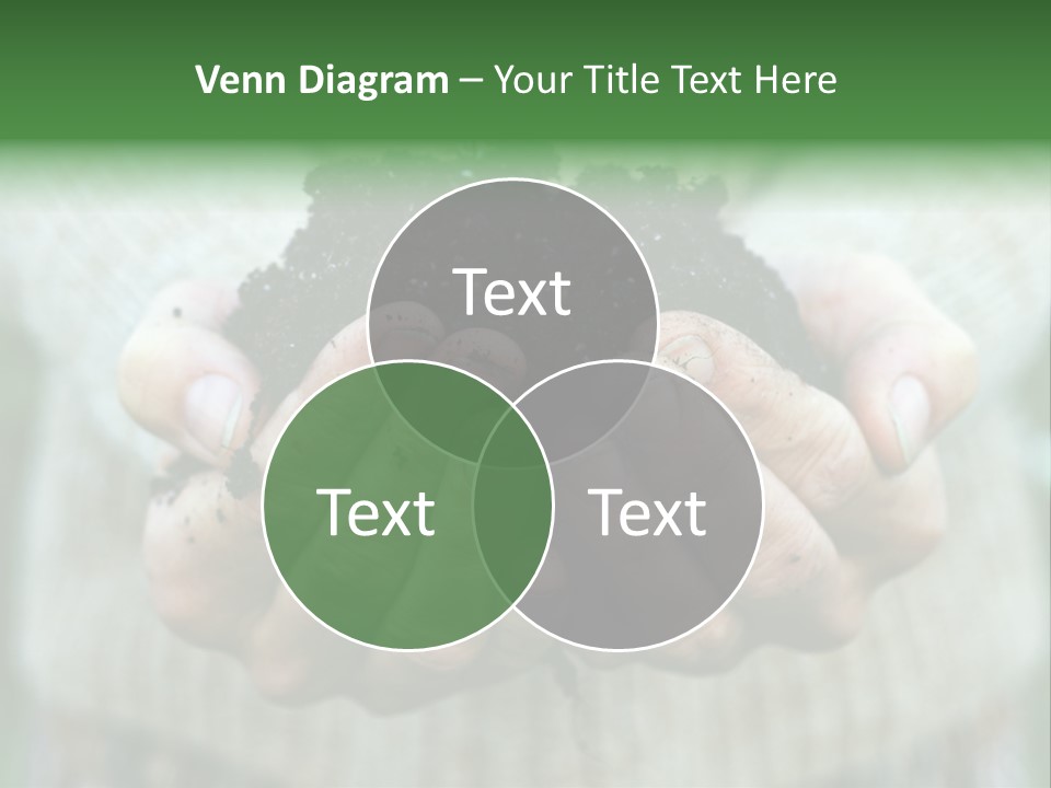 Humus Green Compost Soil PowerPoint Template