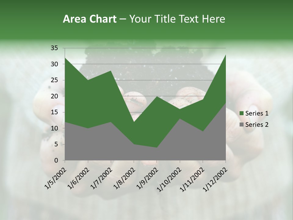 Humus Green Compost Soil PowerPoint Template