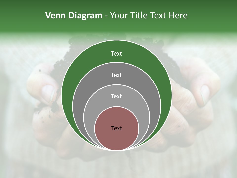 Humus Green Compost Soil PowerPoint Template