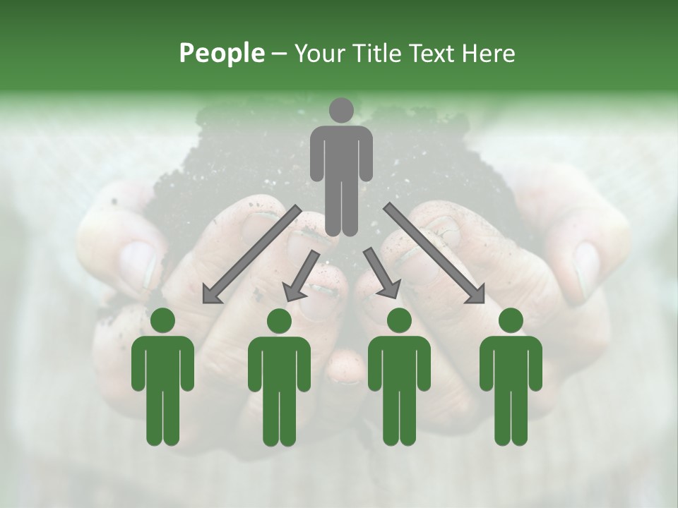 Humus Green Compost Soil PowerPoint Template