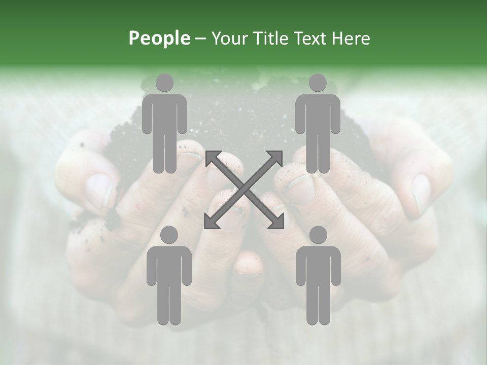 Humus Green Compost Soil PowerPoint Template