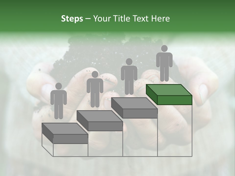 Humus Green Compost Soil PowerPoint Template