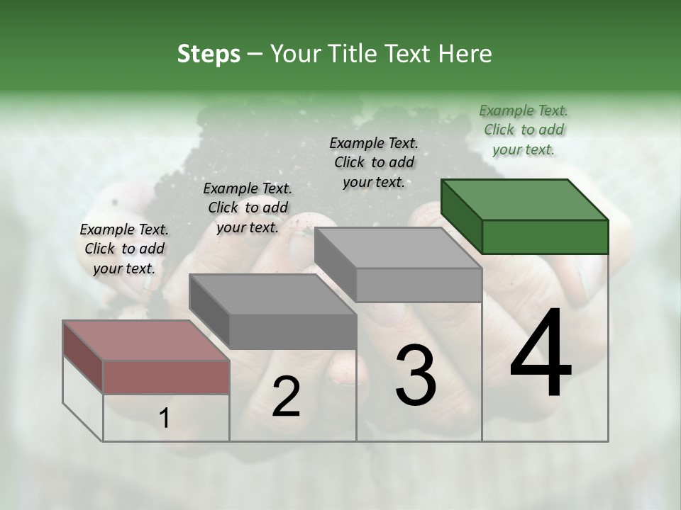 Humus Green Compost Soil PowerPoint Template