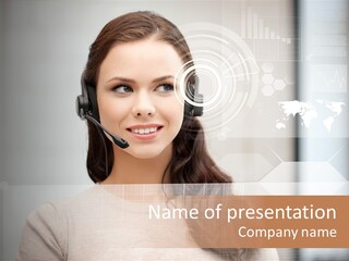 Listening Future Attractive PowerPoint Template