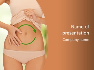 Loss Belly Abdomen PowerPoint Template