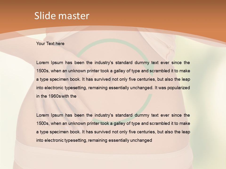 Loss Belly Abdomen PowerPoint Template