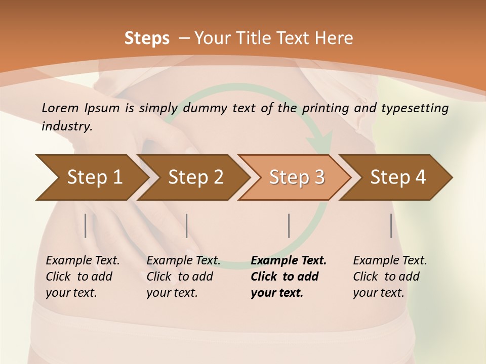 Loss Belly Abdomen PowerPoint Template