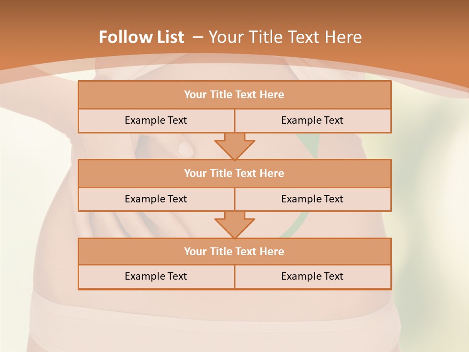 Loss Belly Abdomen PowerPoint Template