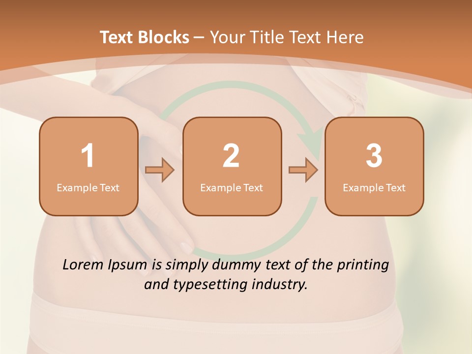 Loss Belly Abdomen PowerPoint Template