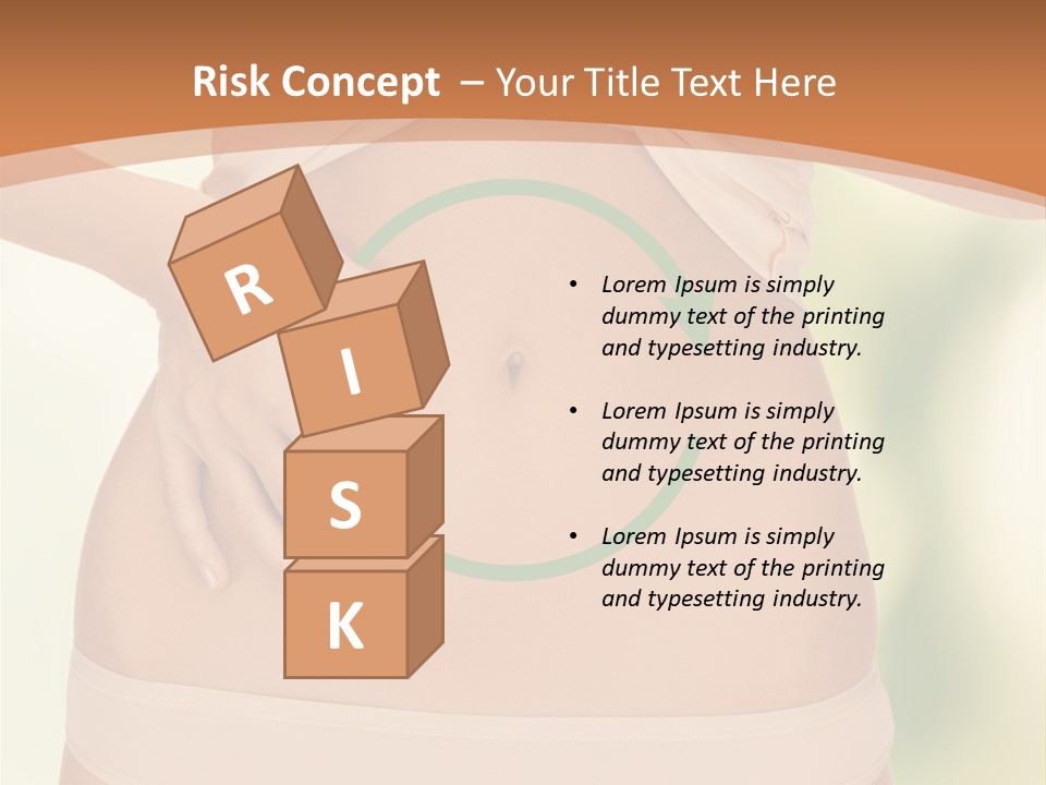 Loss Belly Abdomen PowerPoint Template