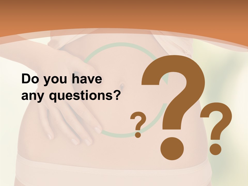 Loss Belly Abdomen PowerPoint Template