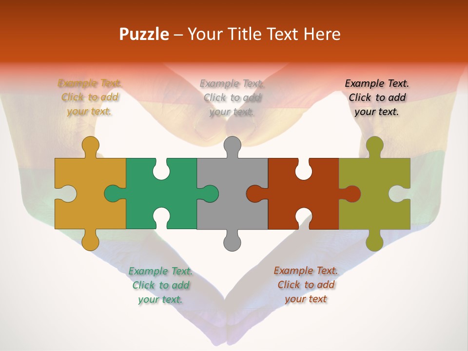 Love Wallpaper White PowerPoint Template