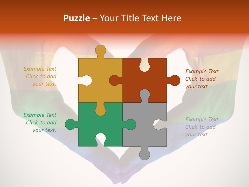 Love Wallpaper White PowerPoint Template