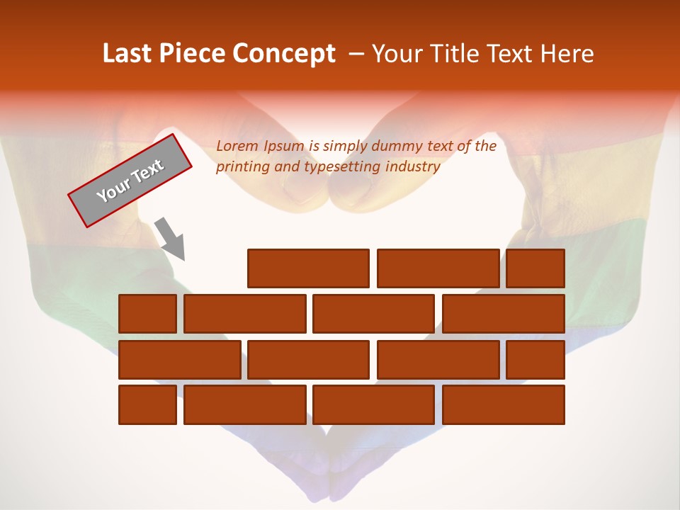 Love Wallpaper White PowerPoint Template