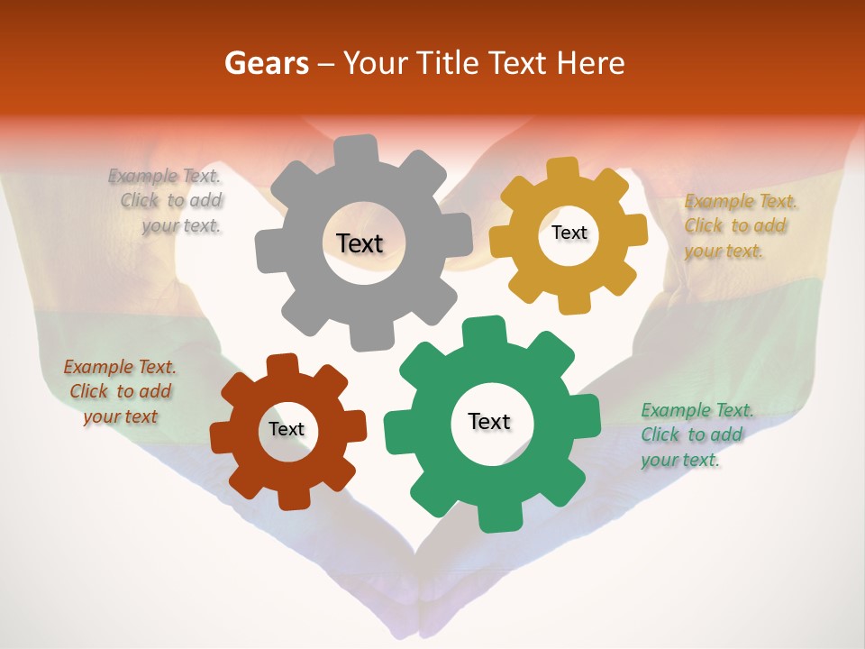 Love Wallpaper White PowerPoint Template