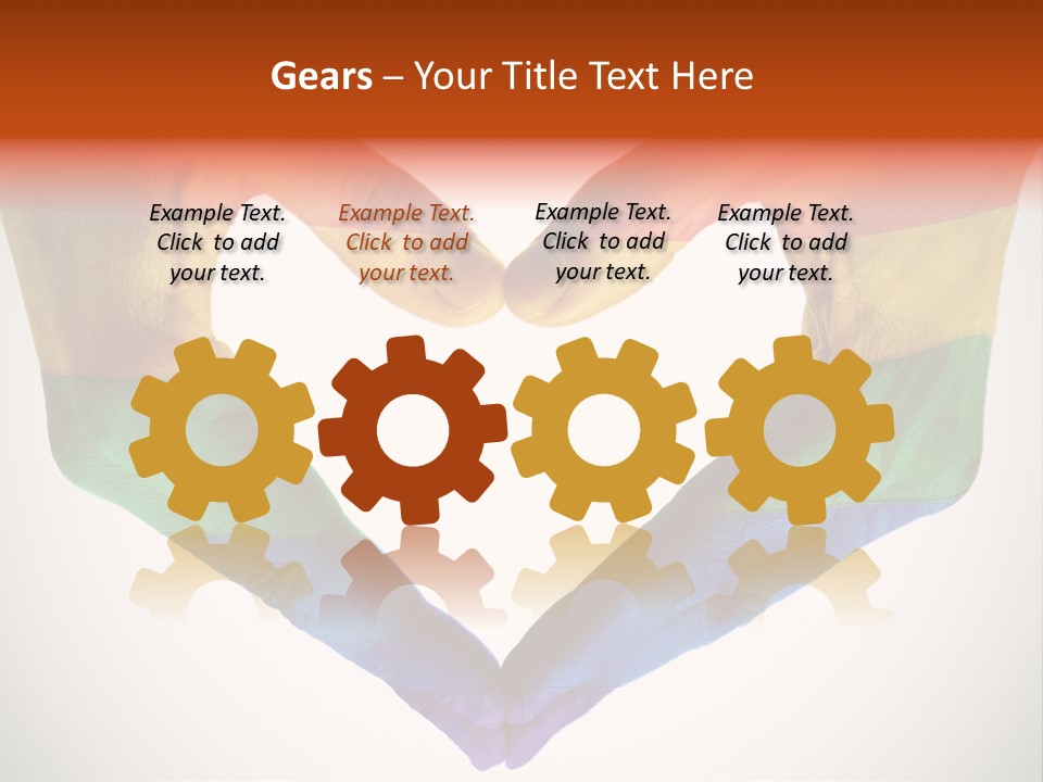 Love Wallpaper White PowerPoint Template