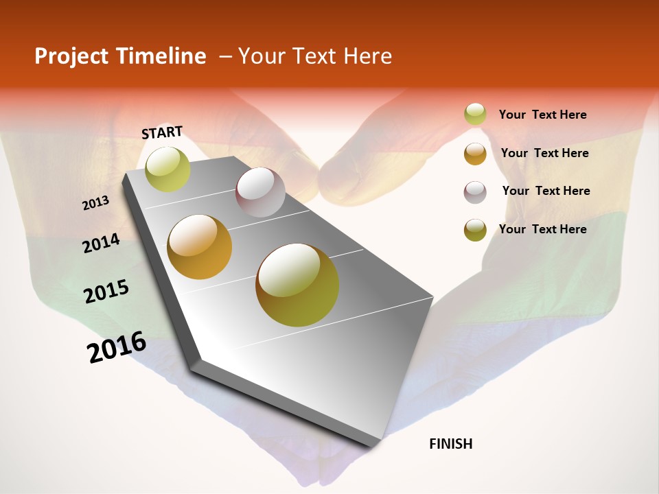 Love Wallpaper White PowerPoint Template