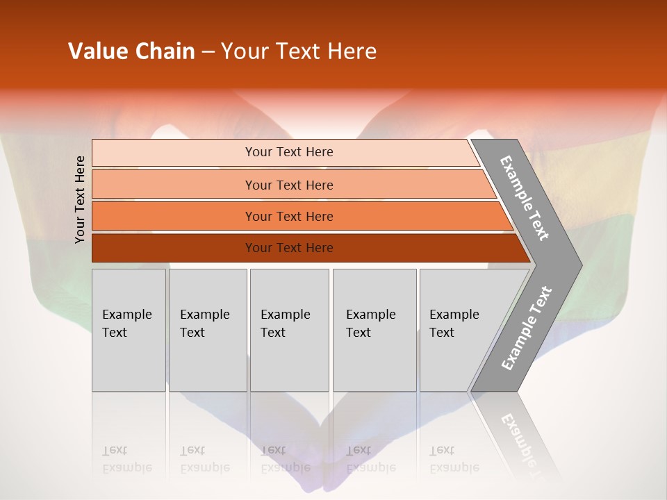 Love Wallpaper White PowerPoint Template