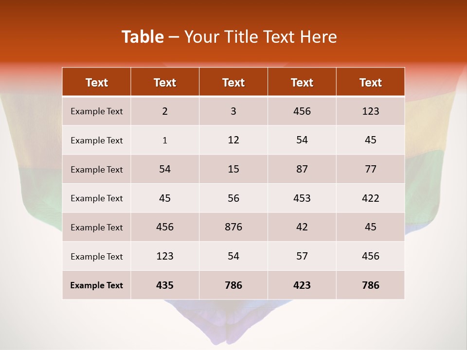 Love Wallpaper White PowerPoint Template