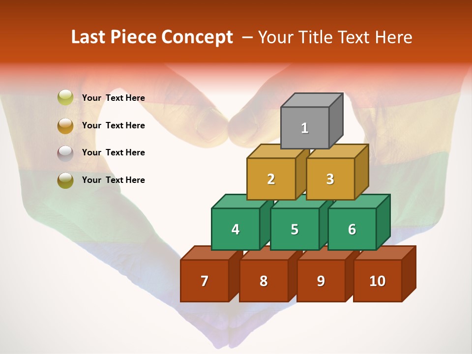 Love Wallpaper White PowerPoint Template