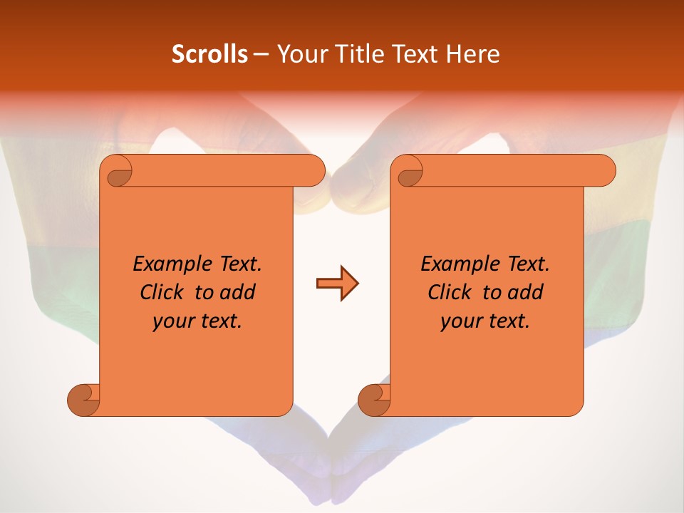 Love Wallpaper White PowerPoint Template