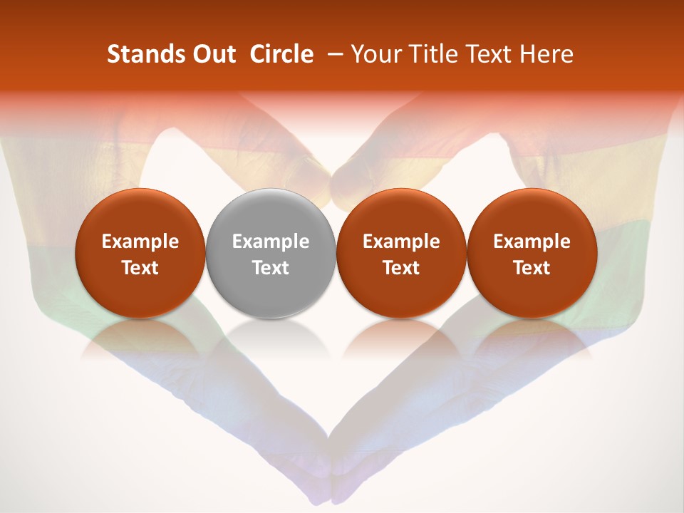 Love Wallpaper White PowerPoint Template