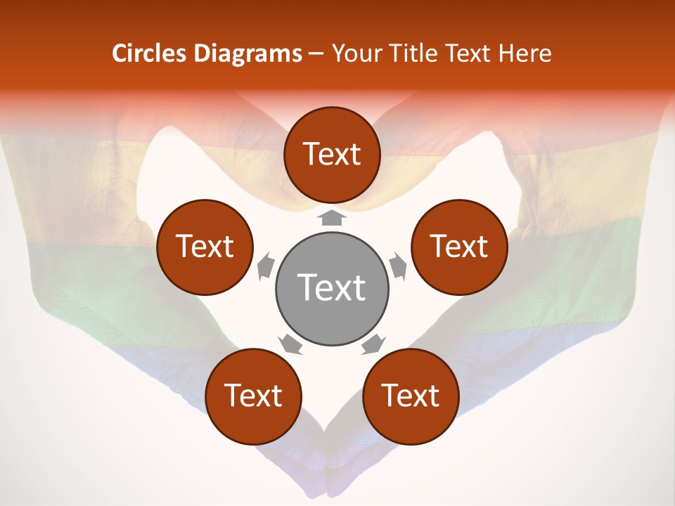 Love Wallpaper White PowerPoint Template