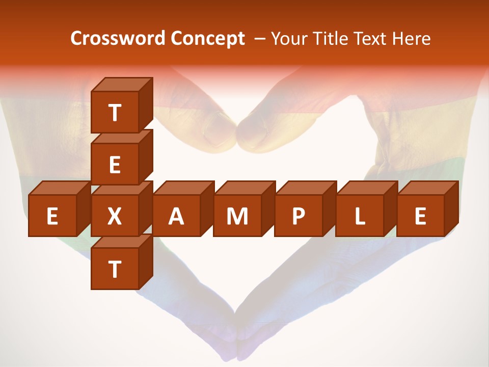 Love Wallpaper White PowerPoint Template