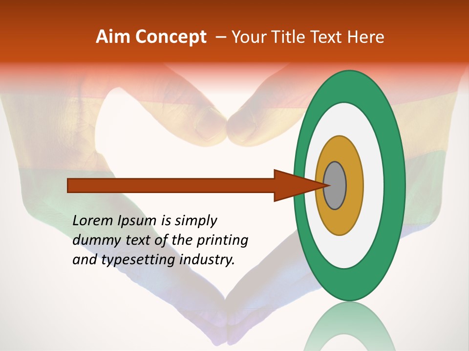 Love Wallpaper White PowerPoint Template