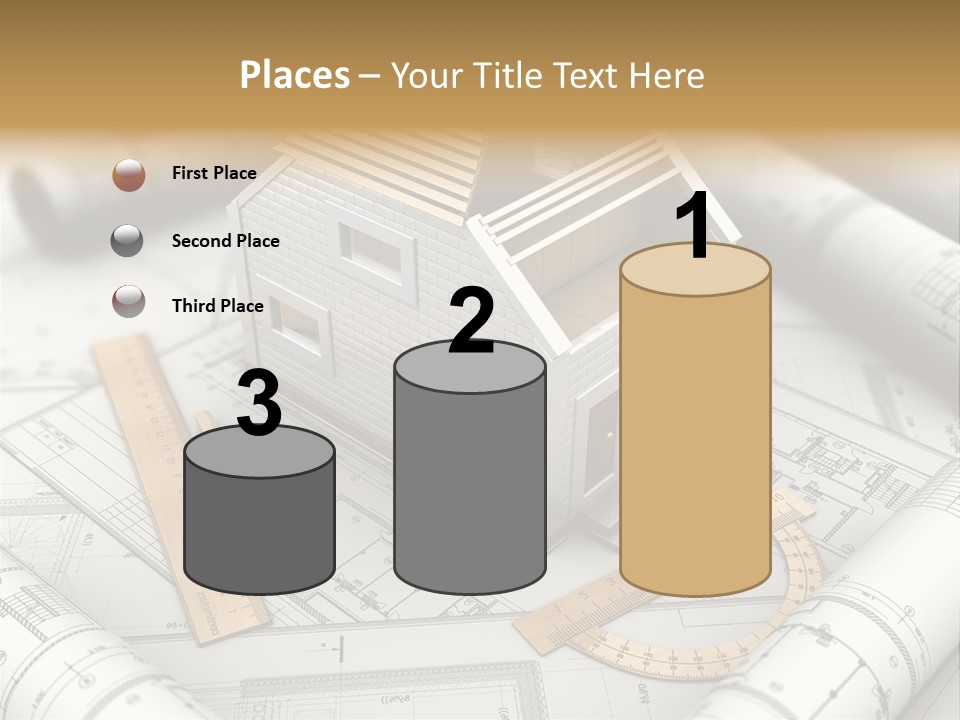 Document White Estate PowerPoint Template