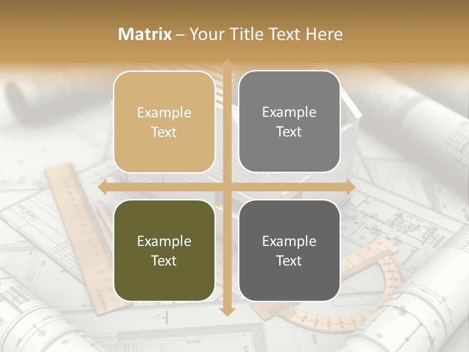 Document White Estate PowerPoint Template