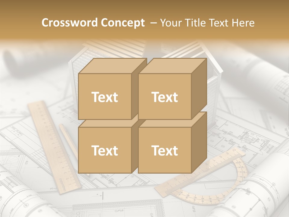 Document White Estate PowerPoint Template