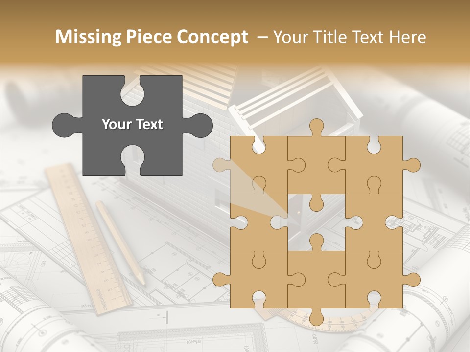 Document White Estate PowerPoint Template