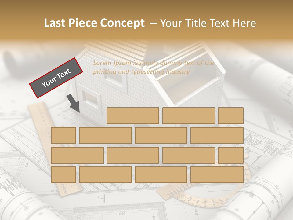 Document White Estate PowerPoint Template