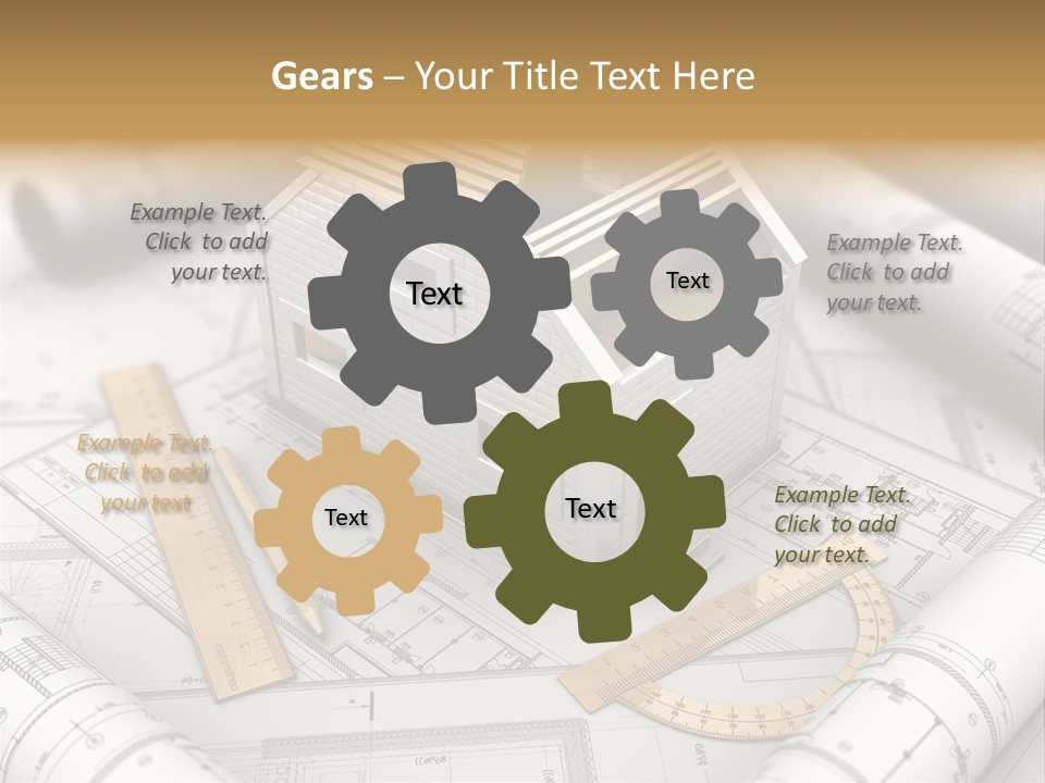 Document White Estate PowerPoint Template