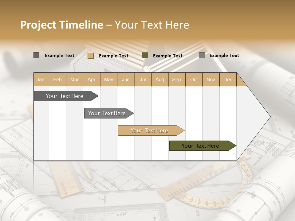 Document White Estate PowerPoint Template