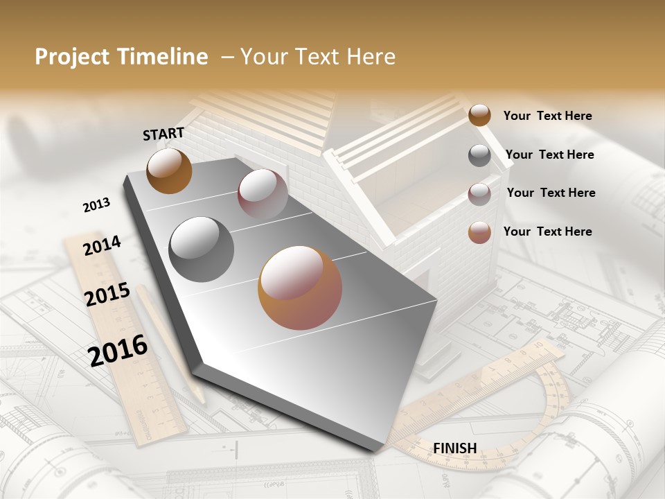 Document White Estate PowerPoint Template
