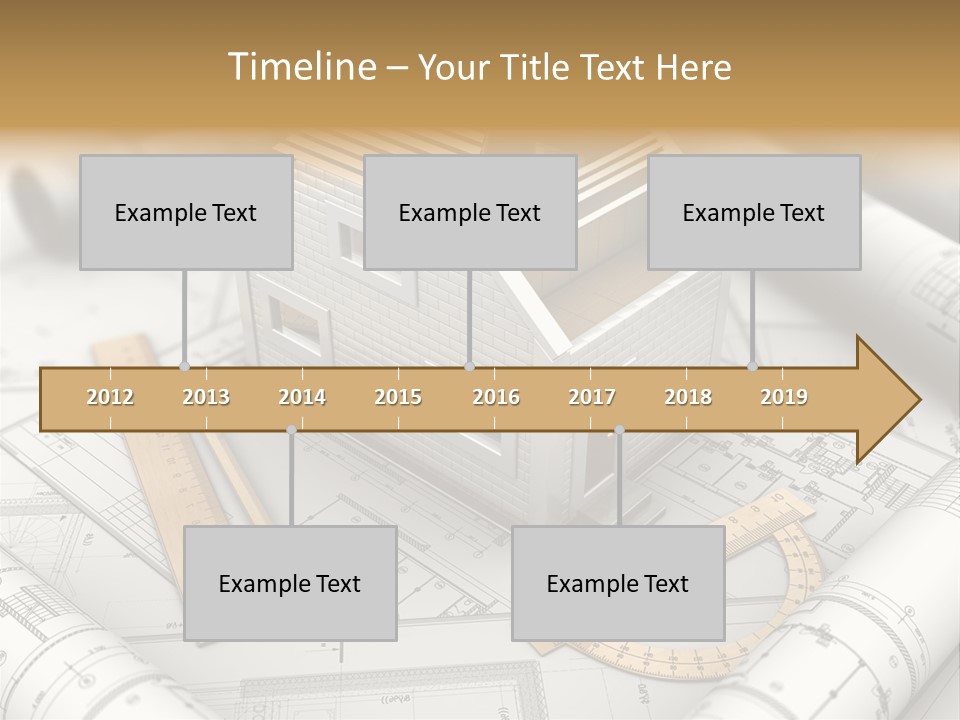Document White Estate PowerPoint Template