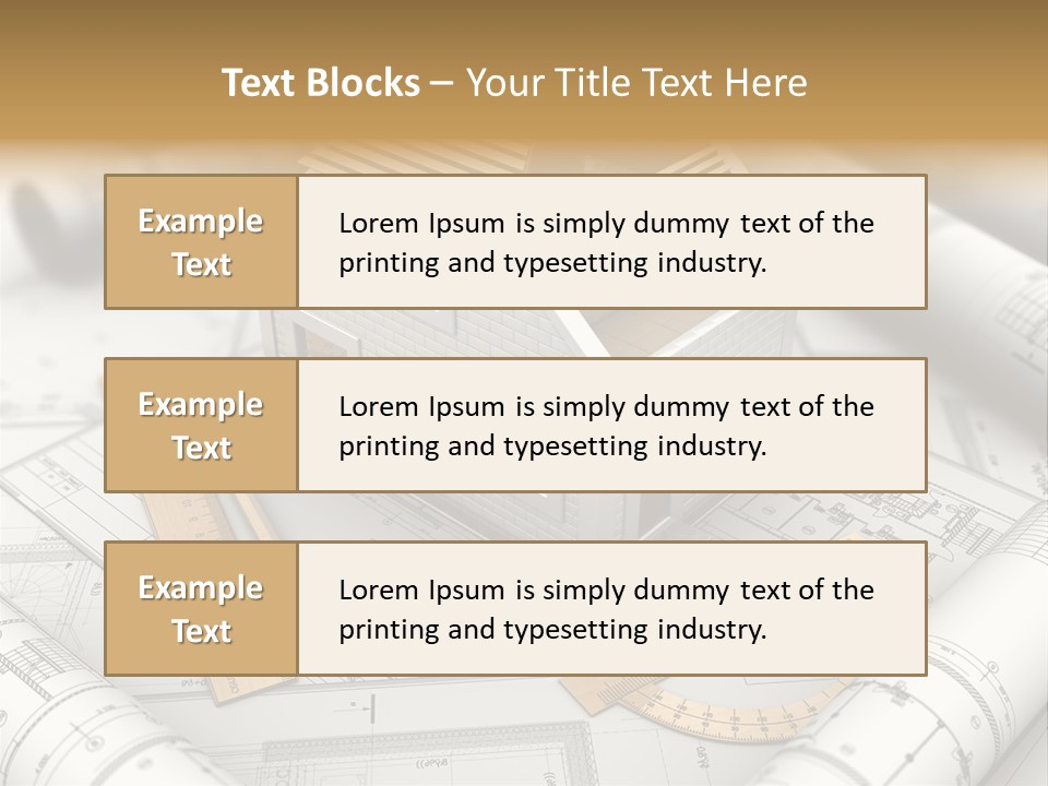 Document White Estate PowerPoint Template