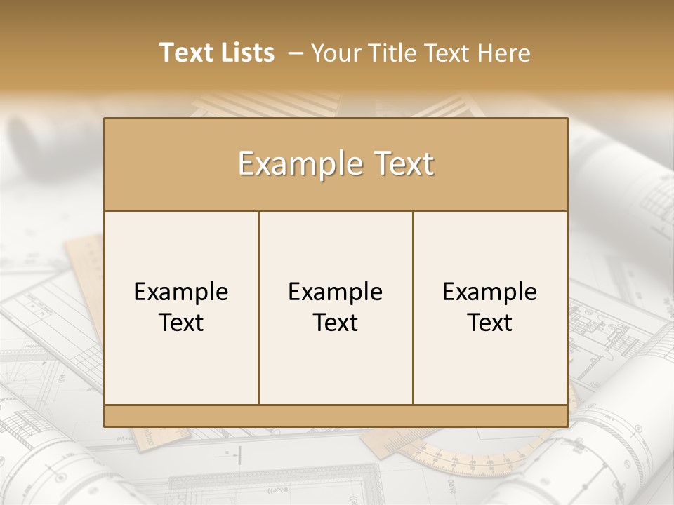 Document White Estate PowerPoint Template