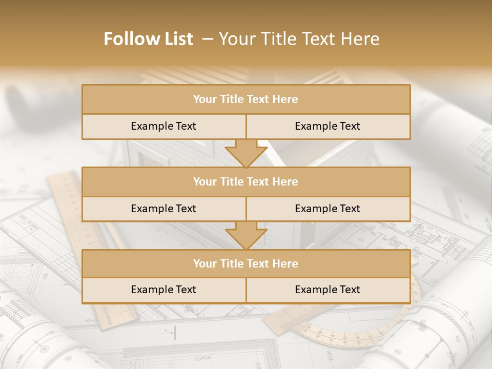 Document White Estate PowerPoint Template