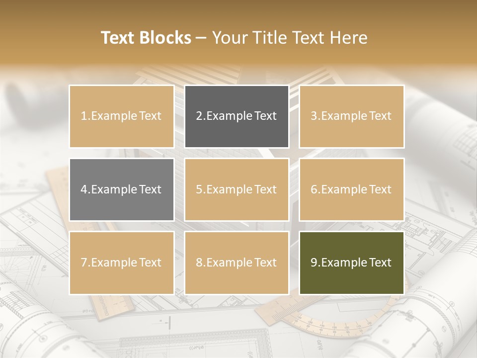 Document White Estate PowerPoint Template