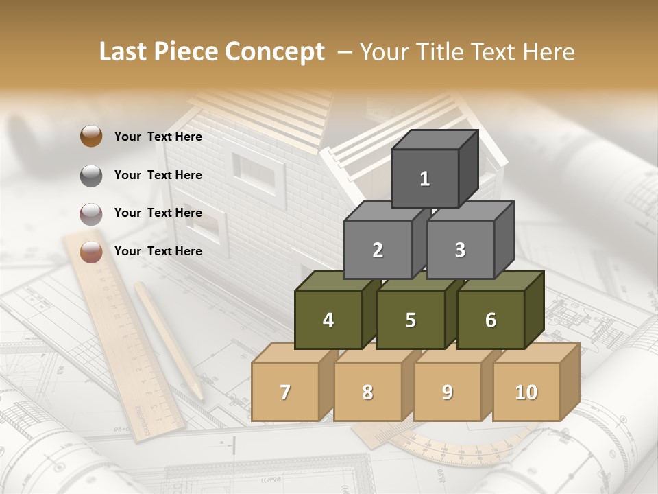 Document White Estate PowerPoint Template