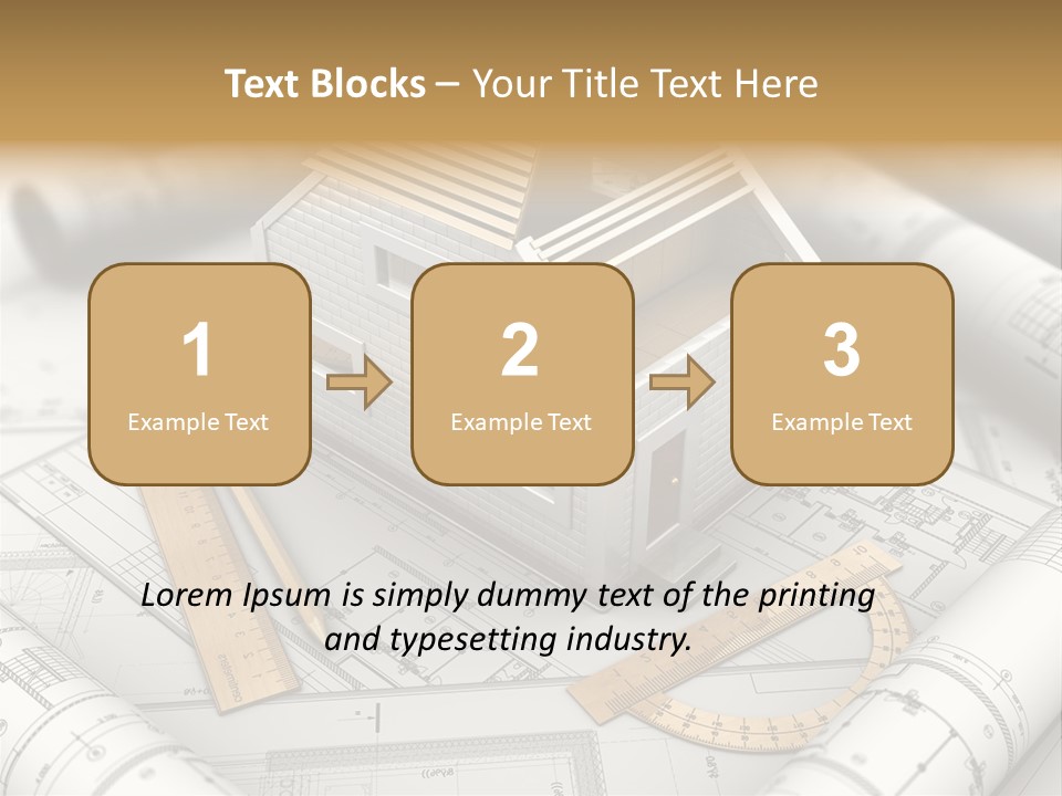 Document White Estate PowerPoint Template