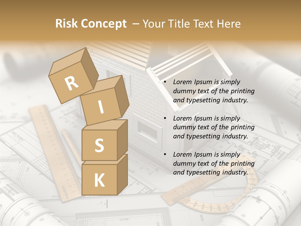 Document White Estate PowerPoint Template