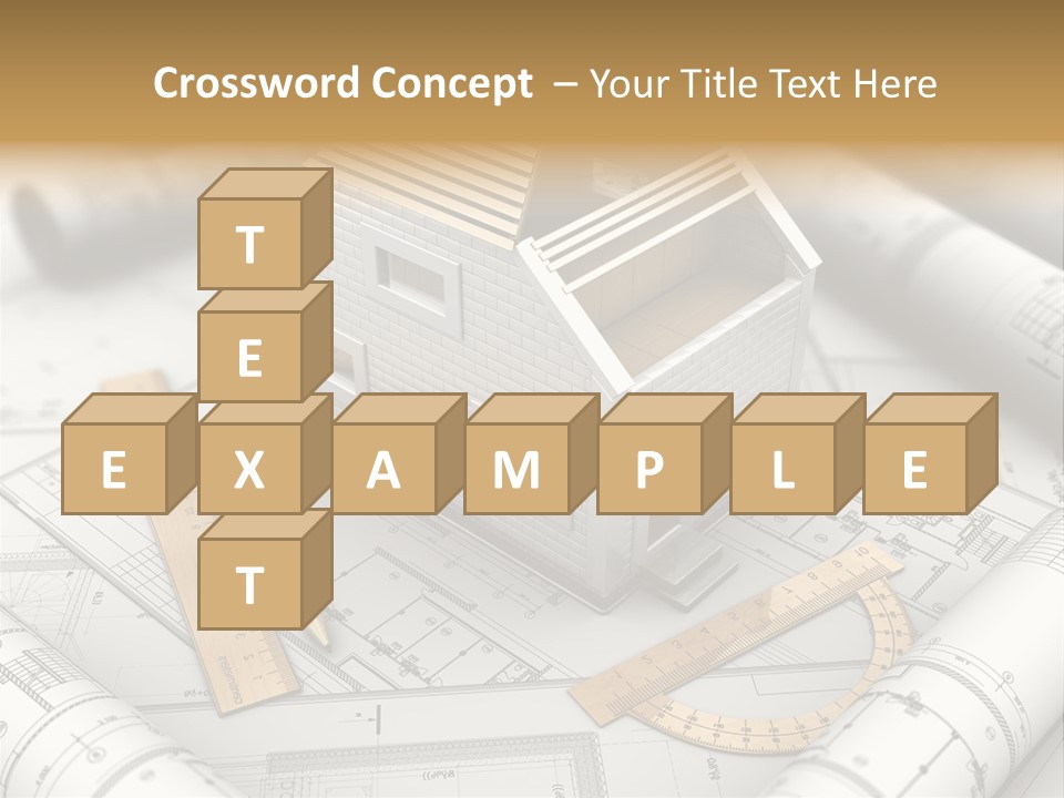 Document White Estate PowerPoint Template