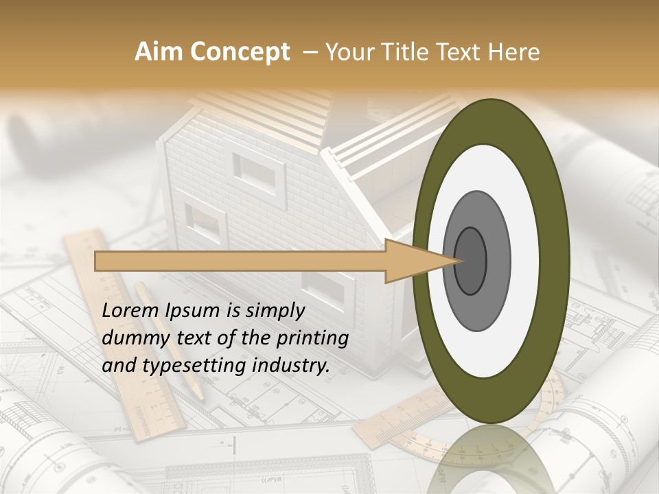 Document White Estate PowerPoint Template