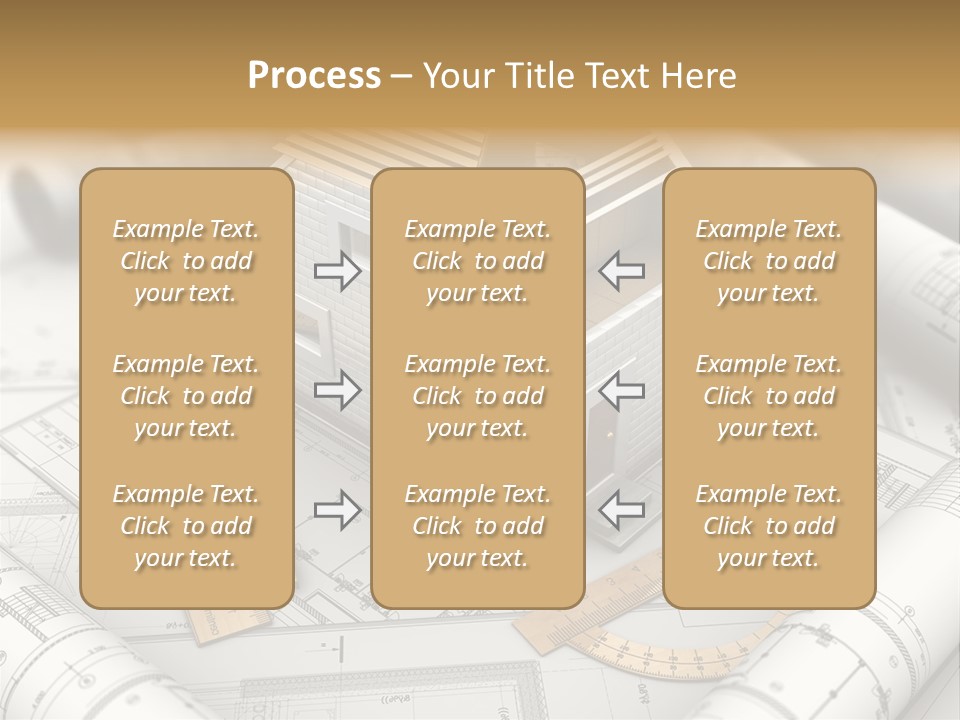 Document White Estate PowerPoint Template