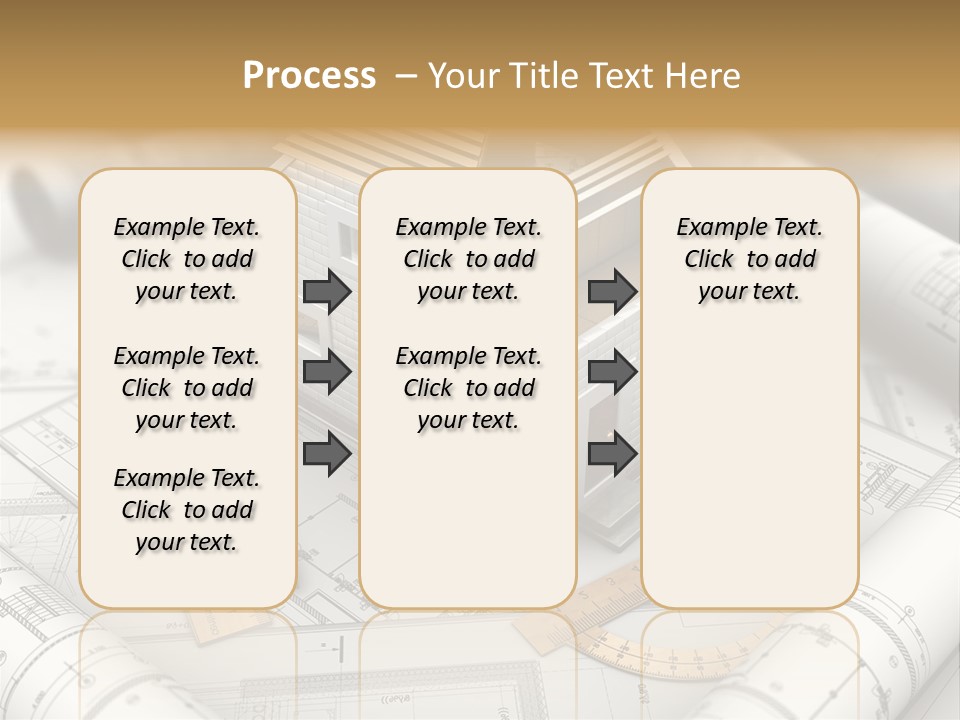 Document White Estate PowerPoint Template